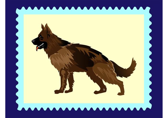 German Shepherd Vector German Shepherd Vector