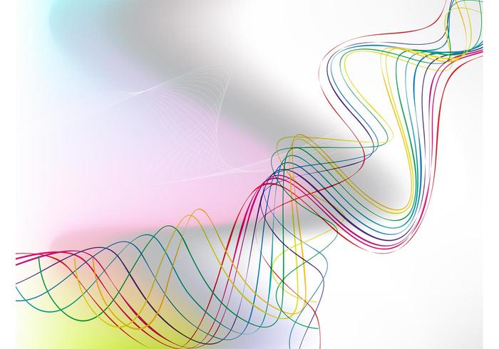 Abstract Color Ribbon Graphics Abstract Color Ribbon Graphics