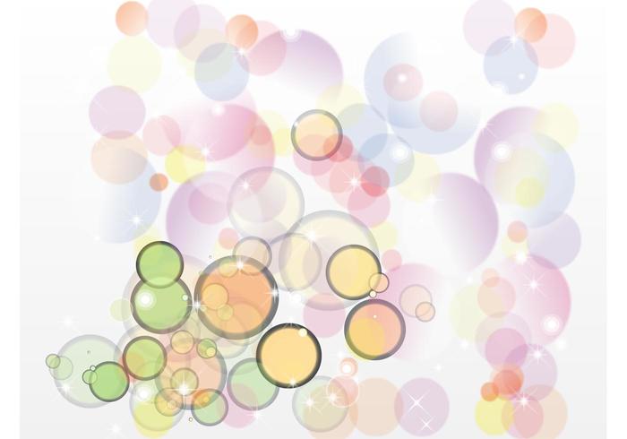 Retro Bubble Vector Background Retro Bubble Vector Background