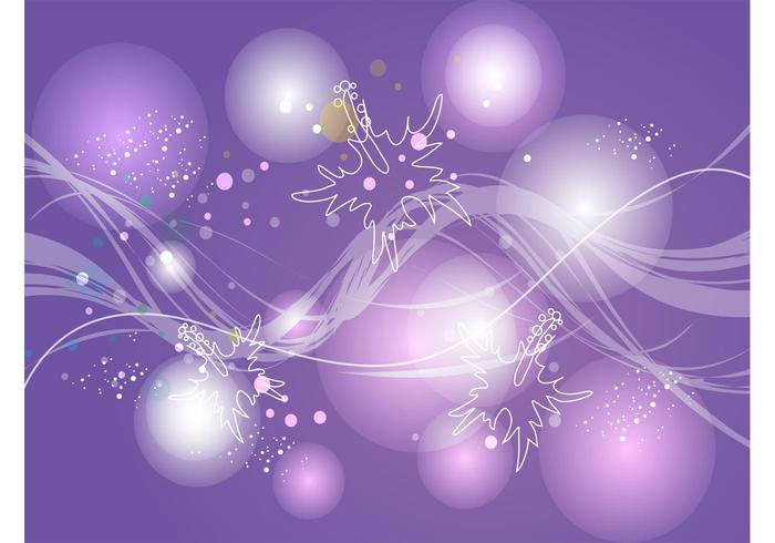 Purple Energy Background
