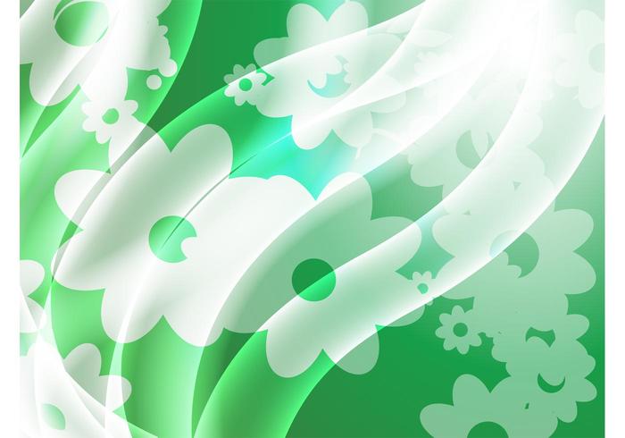 Green Satin Flowers Green Satin Flowers