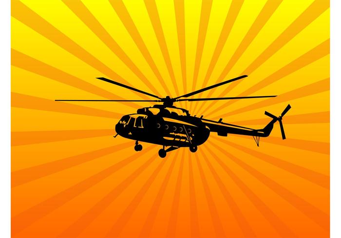 Helicopter Vector Art Helicopter Vector Art