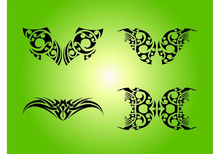 Body Art Vectors Body Art Vectors