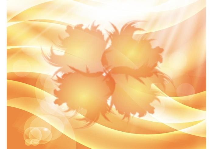 Bright Orange Flare Background Bright Orange Flare Background