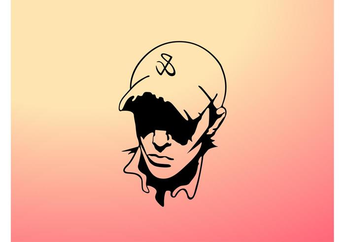 Vector Boy With Hat Vector Boy With Hat