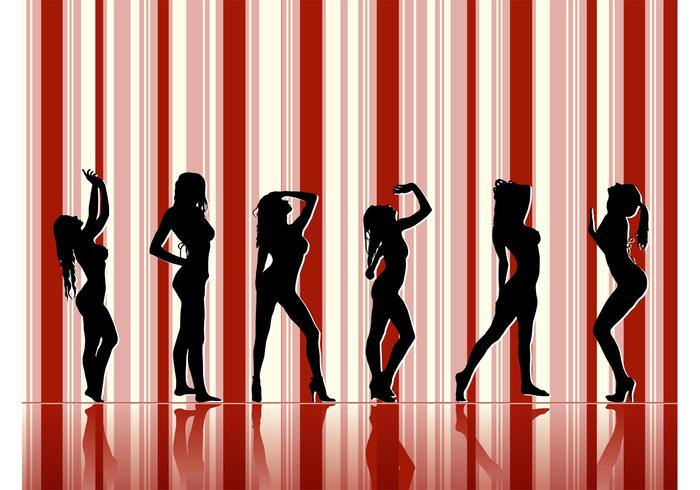 Sexy Models Silhouettes Sexy Models Silhouettes