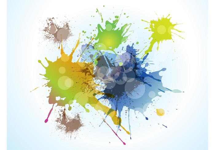 Grunge Splatters Vector Grunge Splatters Vector