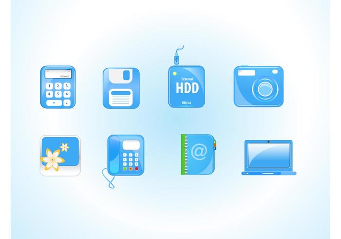 Electronics Icons Vectors Electronics Icons Vectors