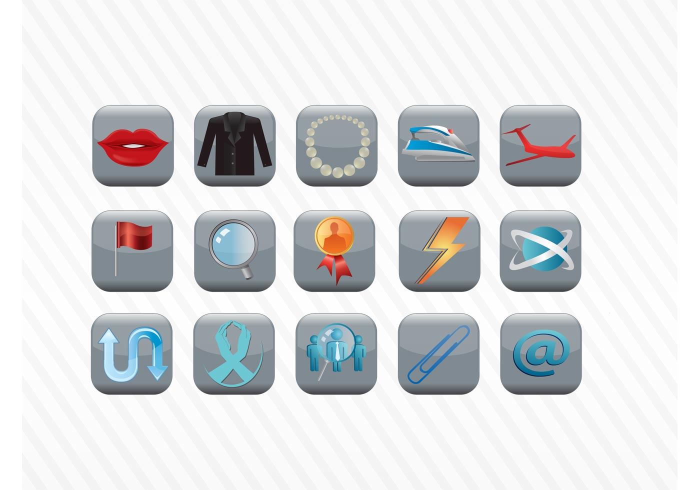 Download Vector Icon Button Collection - Download Free Vector Art, Stock Graphics & Images