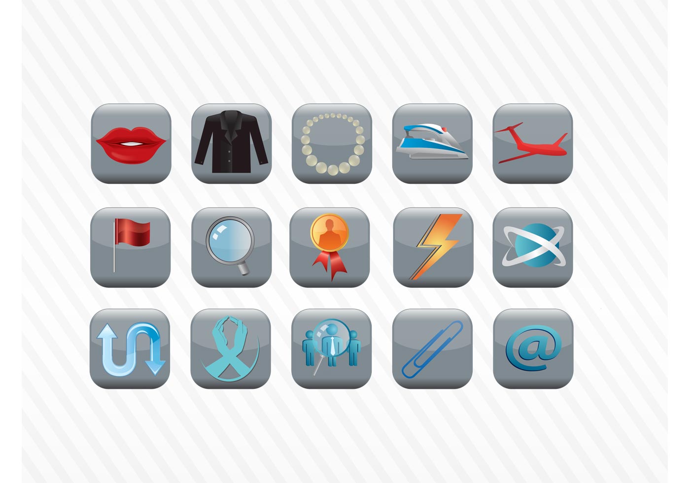 Download Vector Icon Button Collection - Download Free Vector Art ...