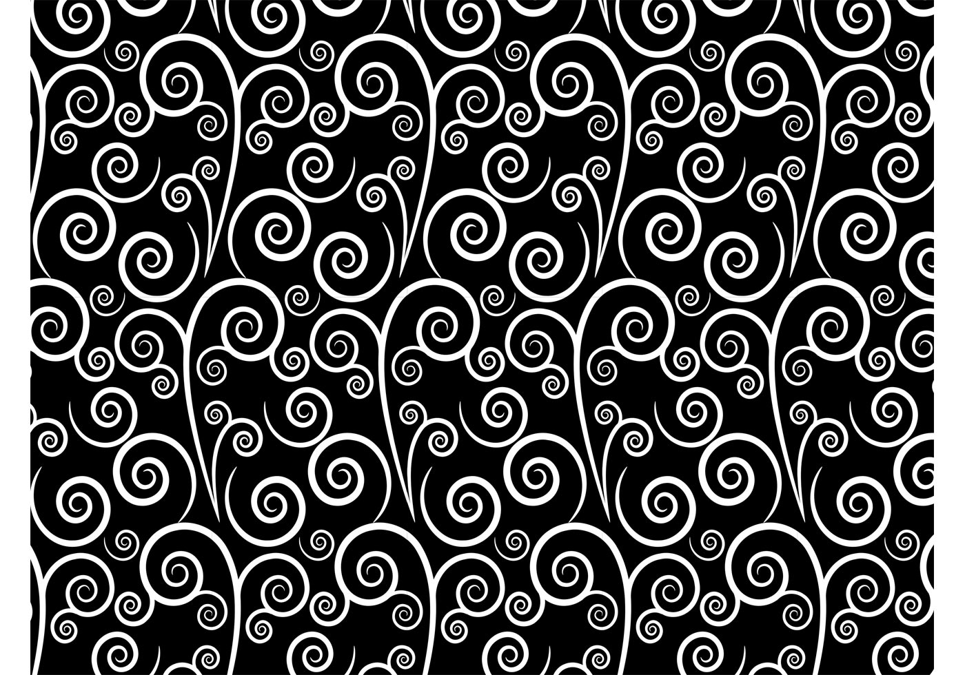 White Swirls Vector Pattern - Download Free Vector Art ...
 Vintage Swirl Patterns