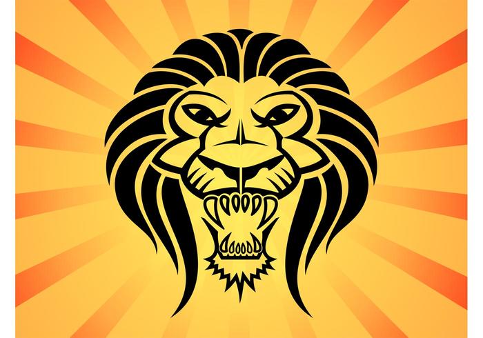 Lion Head Vector Lion Head Vector