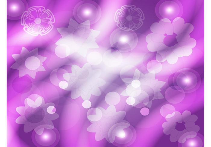 Purple Tonal Floral Background