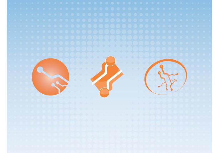 Orange Technology Icons Orange Technology Icons