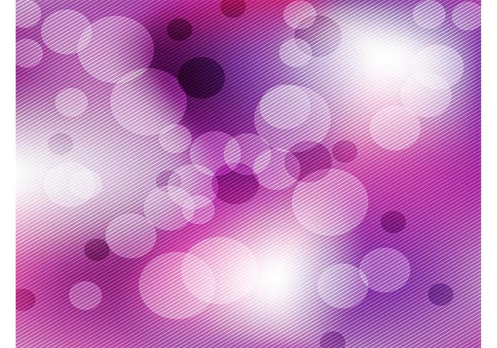 Purple Stripes Circles Vector