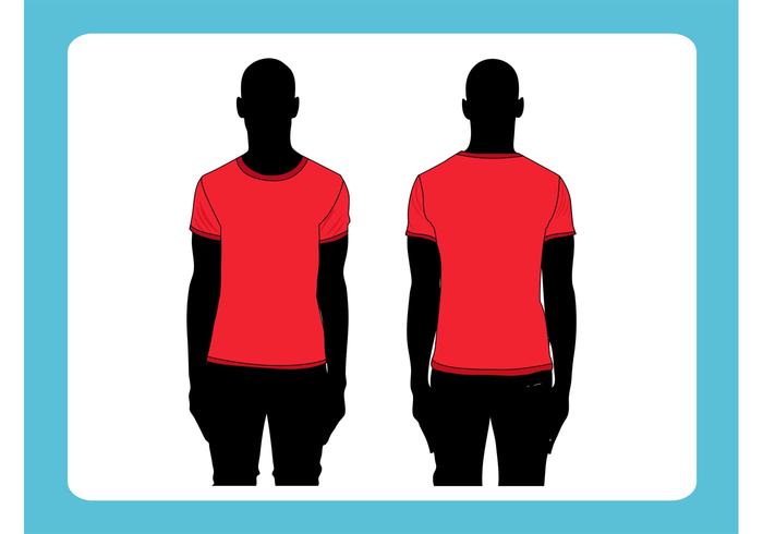 Vector T-Shirt Template Vector T-Shirt Template