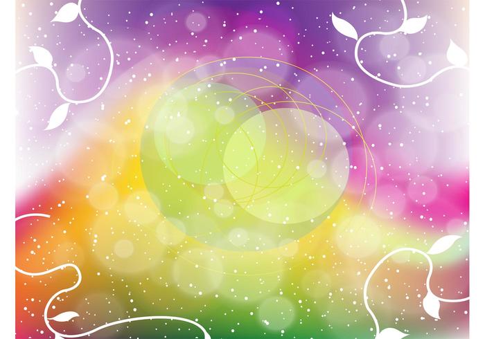 Rainbow Fantasy Vector Background Rainbow Fantasy Vector Background