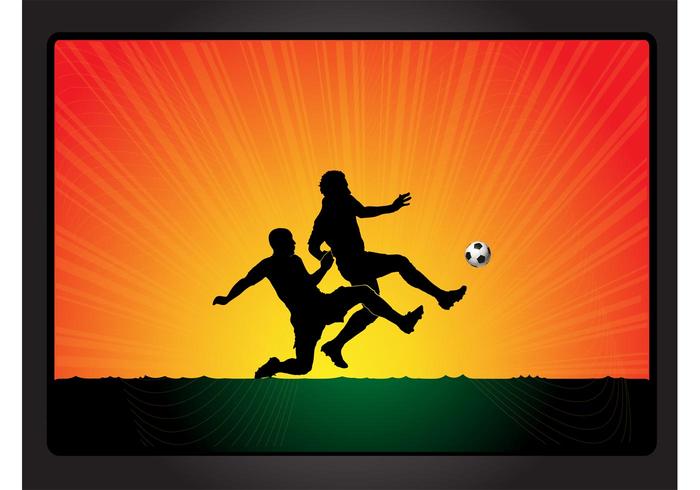 Football Game Vector Football Game Vector