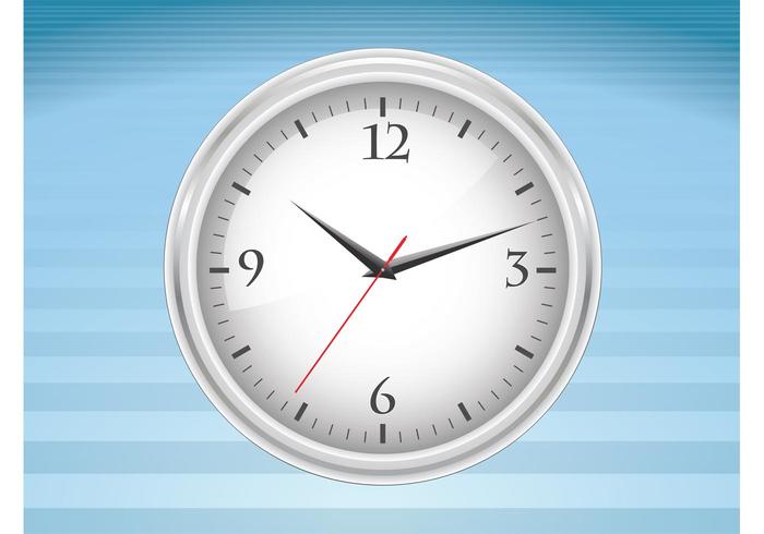 Clock Vector Illustration Clock Vector Illustration