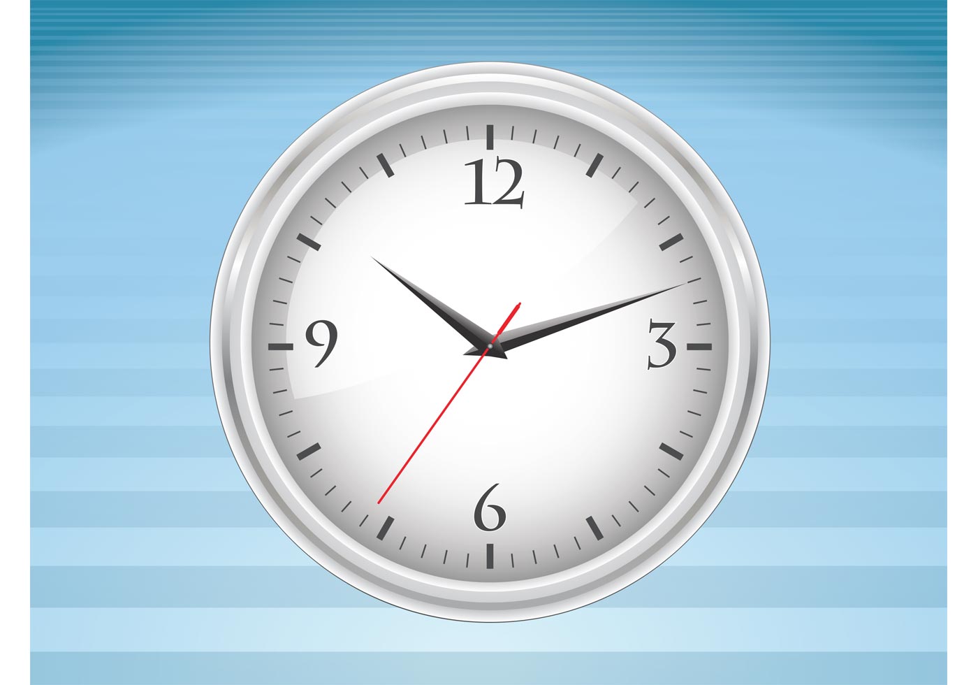 Clock Vector Illustration Download Free Vector Art, Stock Graphics
