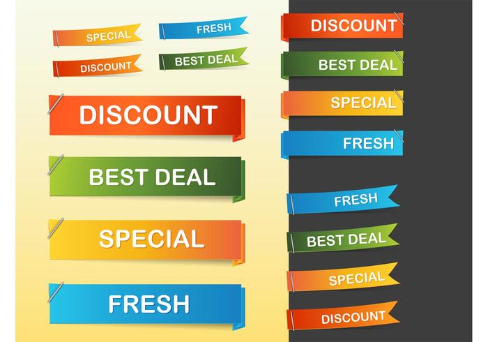Glossy Web Banners Vectors Glossy Web Banners Vectors