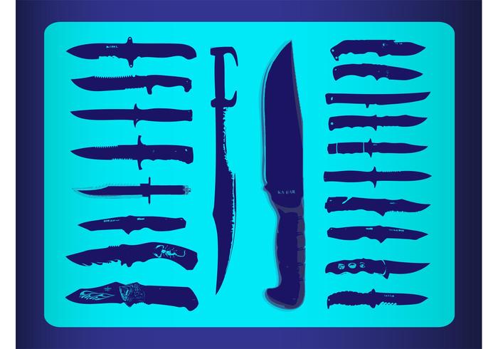 Free Knives Vectors Free Knives Vectors