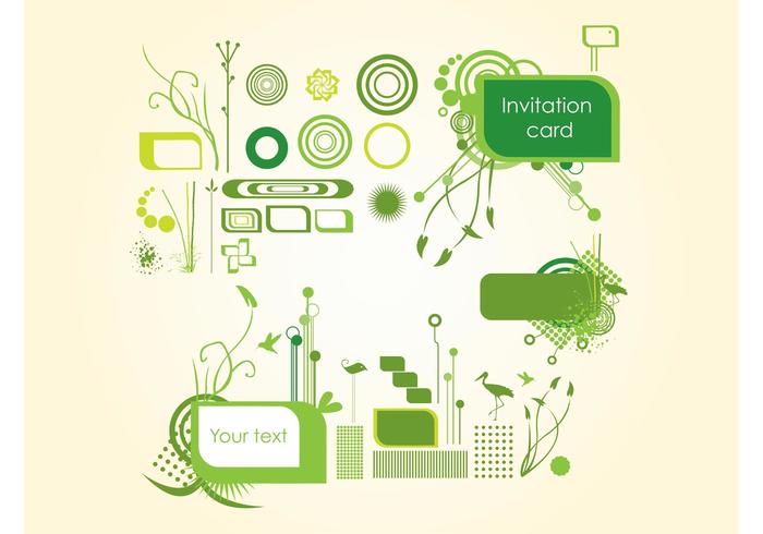 Organic Invitation Graphics Organic Invitation Graphics
