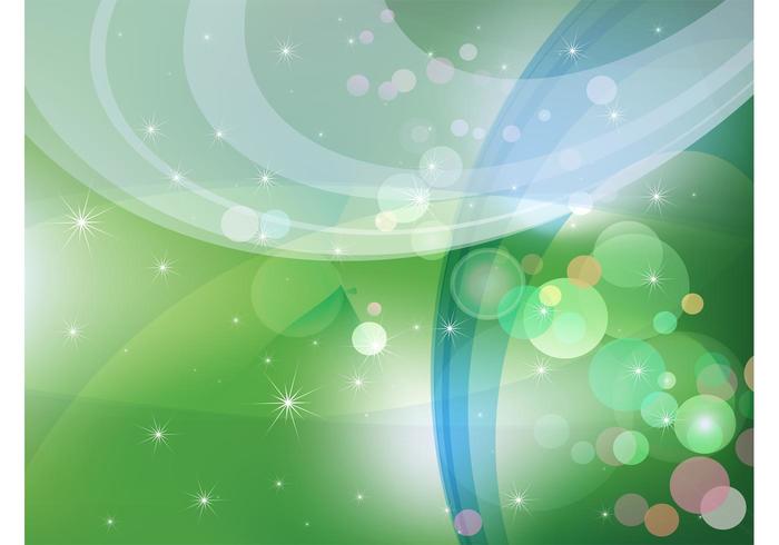 Abstract Green Sparkles Background Abstract Green Sparkles Background