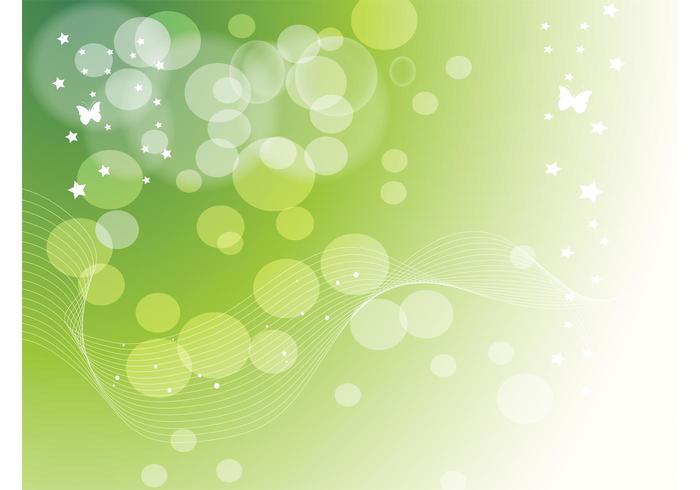 Green Stars Dots Background Green Stars Dots Background