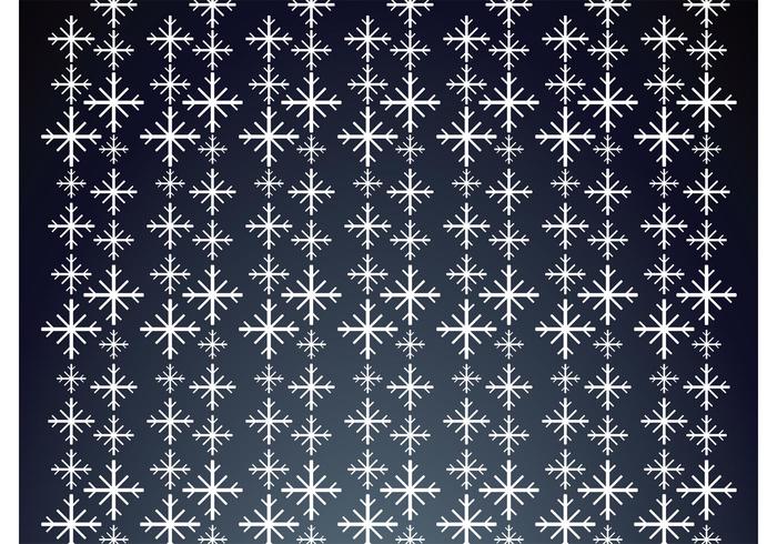 Falling Snowflakes Pattern Falling Snowflakes Pattern