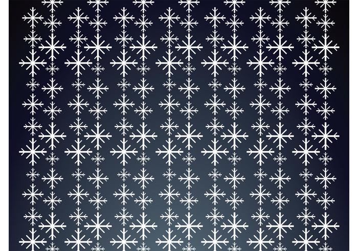 Falling Snowflakes Pattern