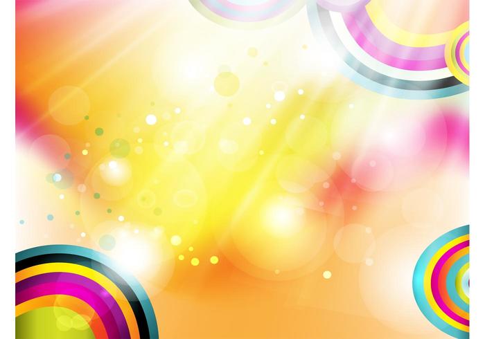 Retro Circles Background Retro Circles Background