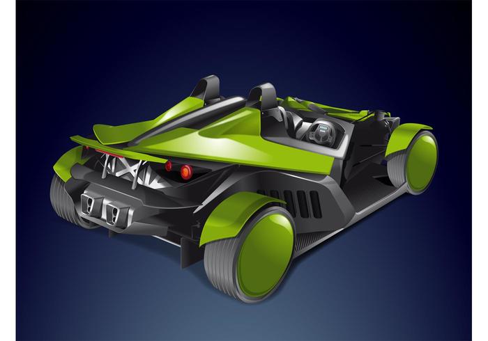 Roadster Race Car Vector Roadster Race Car Vector