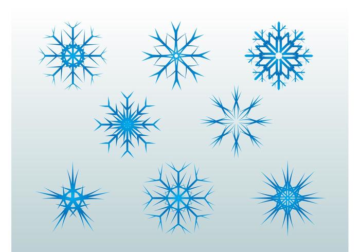 Blue Snowflakes Blue Snowflakes