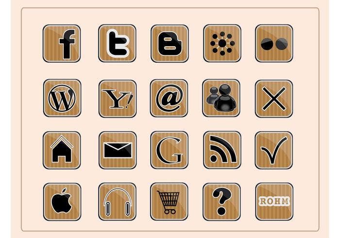 Social Web Icons Social Web Icons