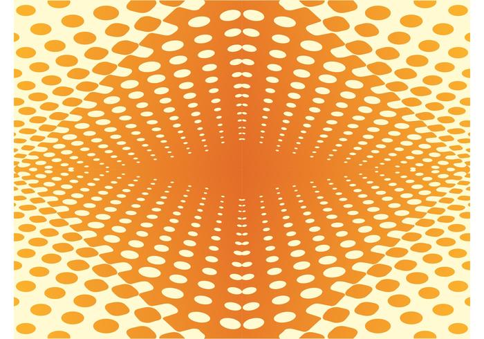 Retro Dots Vector Retro Dots Vector