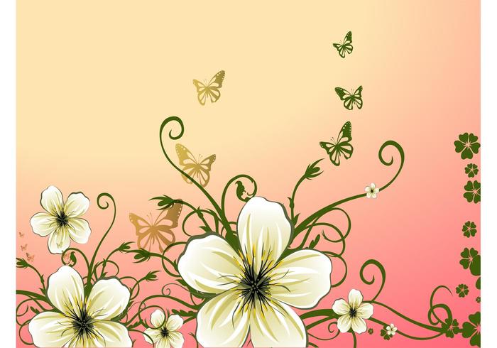 Spring Flowers Illustration