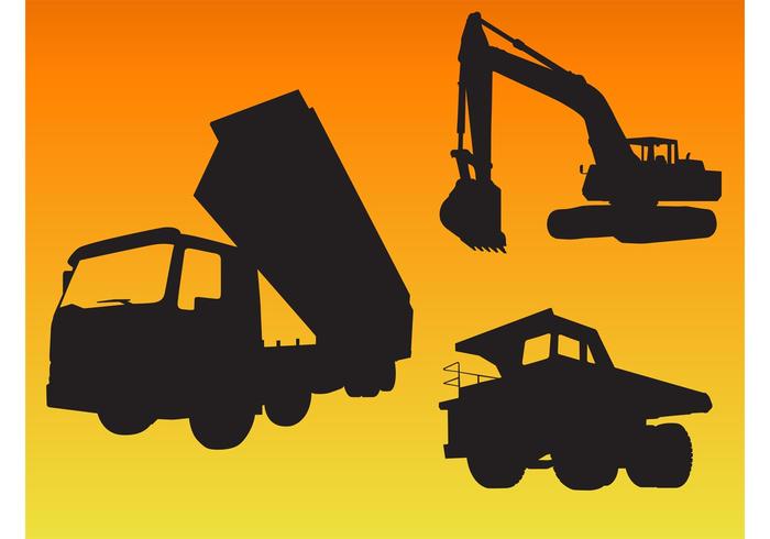 Construction Vehicle Vectors Construction Vehicle Vectors