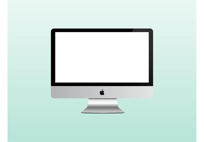 Apple iMac vector