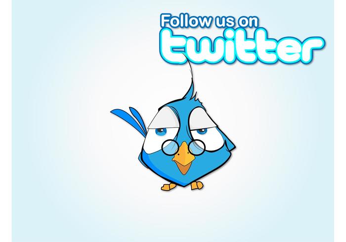 Follow Bird vector