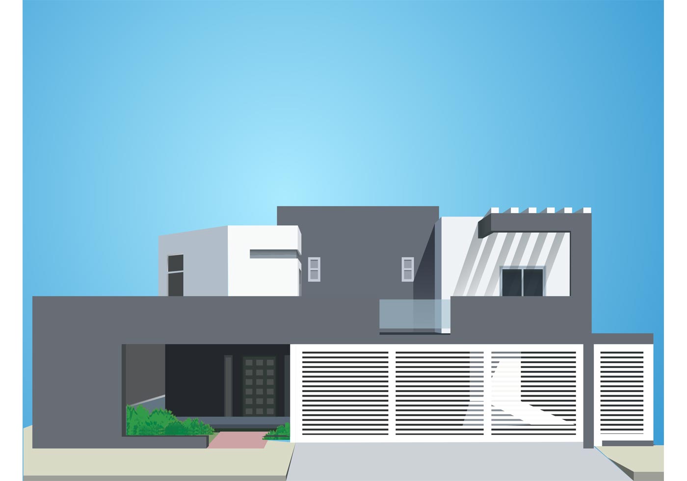  Modern House Download Free Vector Art Stock Graphics 