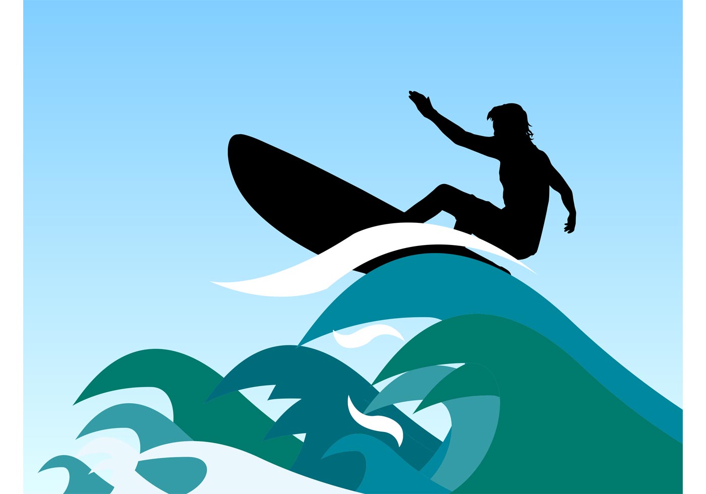 free clip art surf cartoon - photo #35