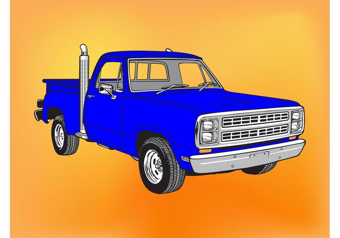 Pickup Truck vector