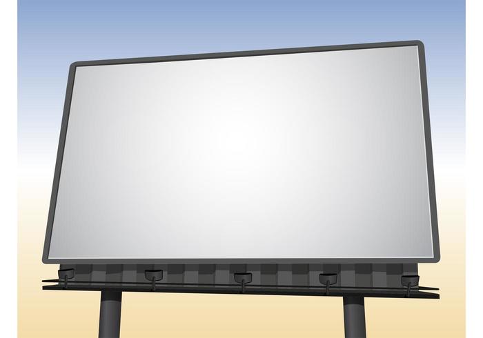 Realistic Billboard Vector Realistic Billboard Vector