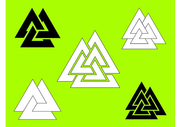Valknut Symbol Valknut Symbol