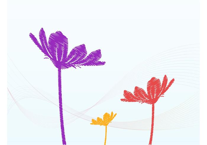 Sketchy Flowers Sketchy Flowers