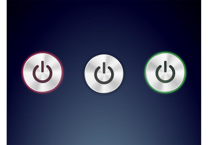 Shiny Power Buttons Shiny Power Buttons
