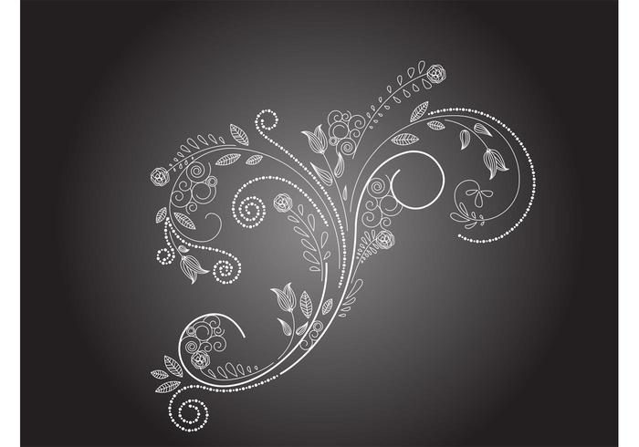 Japanese Floral Vector Japanese Floral Vector