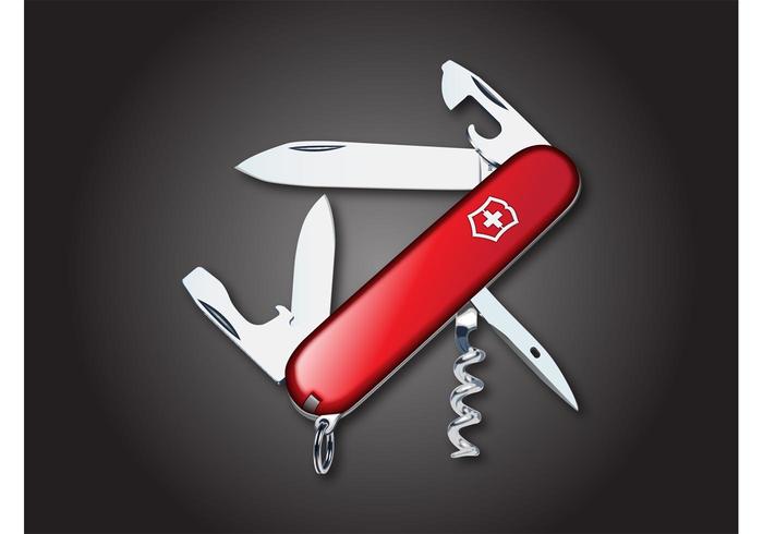 Swiss Knife Vector Swiss Knife Vector