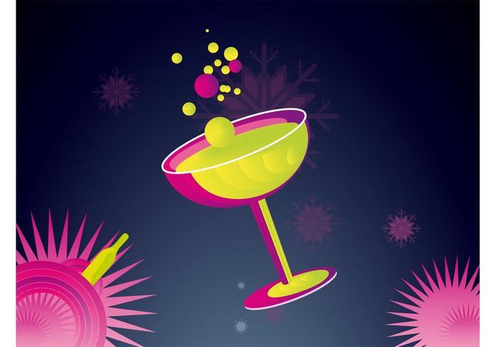 Champagne Illustration